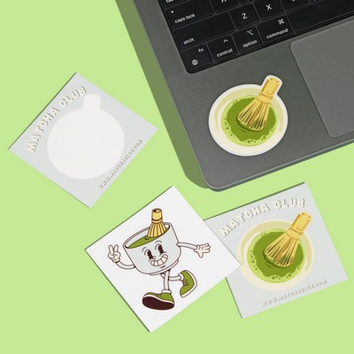 4"x4" Kiss Cut Custom Stickers