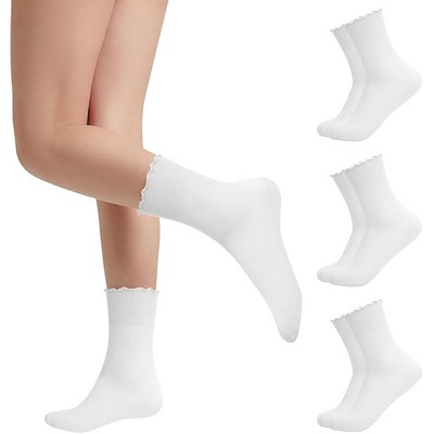 Bamtton™Premium Knit Ruffle Socks